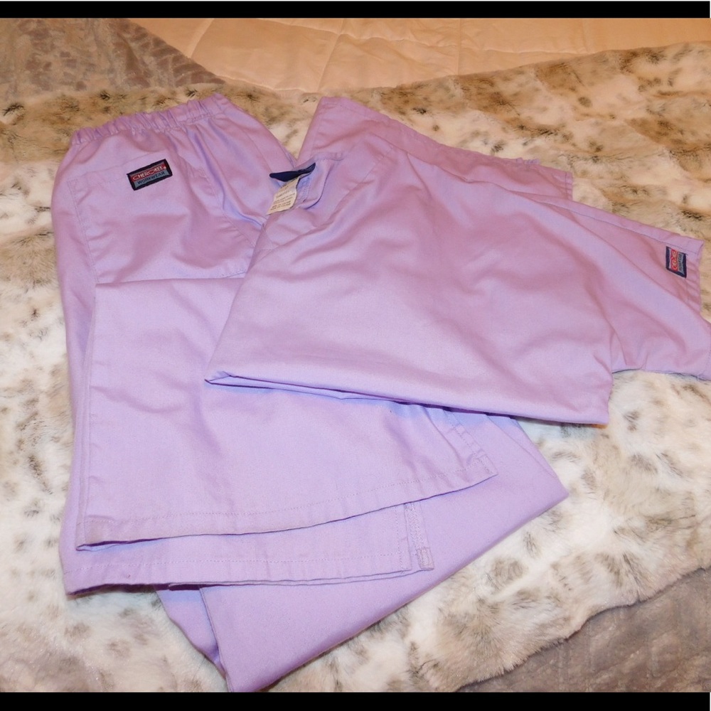 Light Purple Cherokee Scrub Set